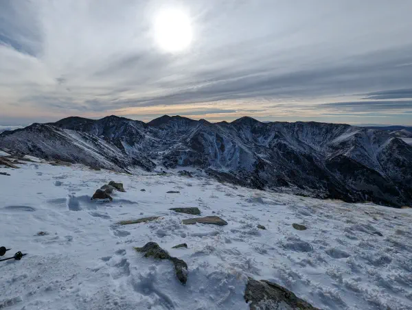 Quazemi ridge at the Canigou