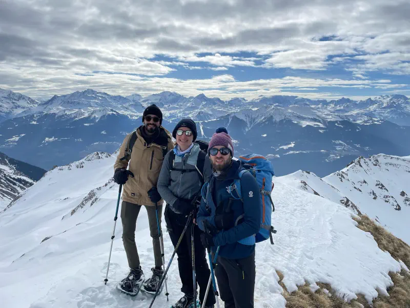 Our group at Pointe du Dzonfié