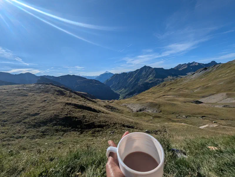 Petit chocolat chaud au matin du troisième jour