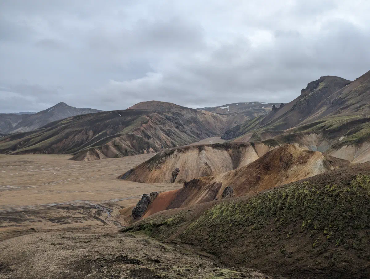 Les montagnes colorées du Landmannalaugar
