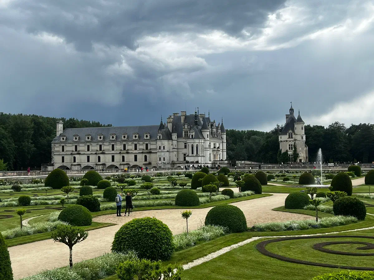 Château de Chenonceau depuis les jardins